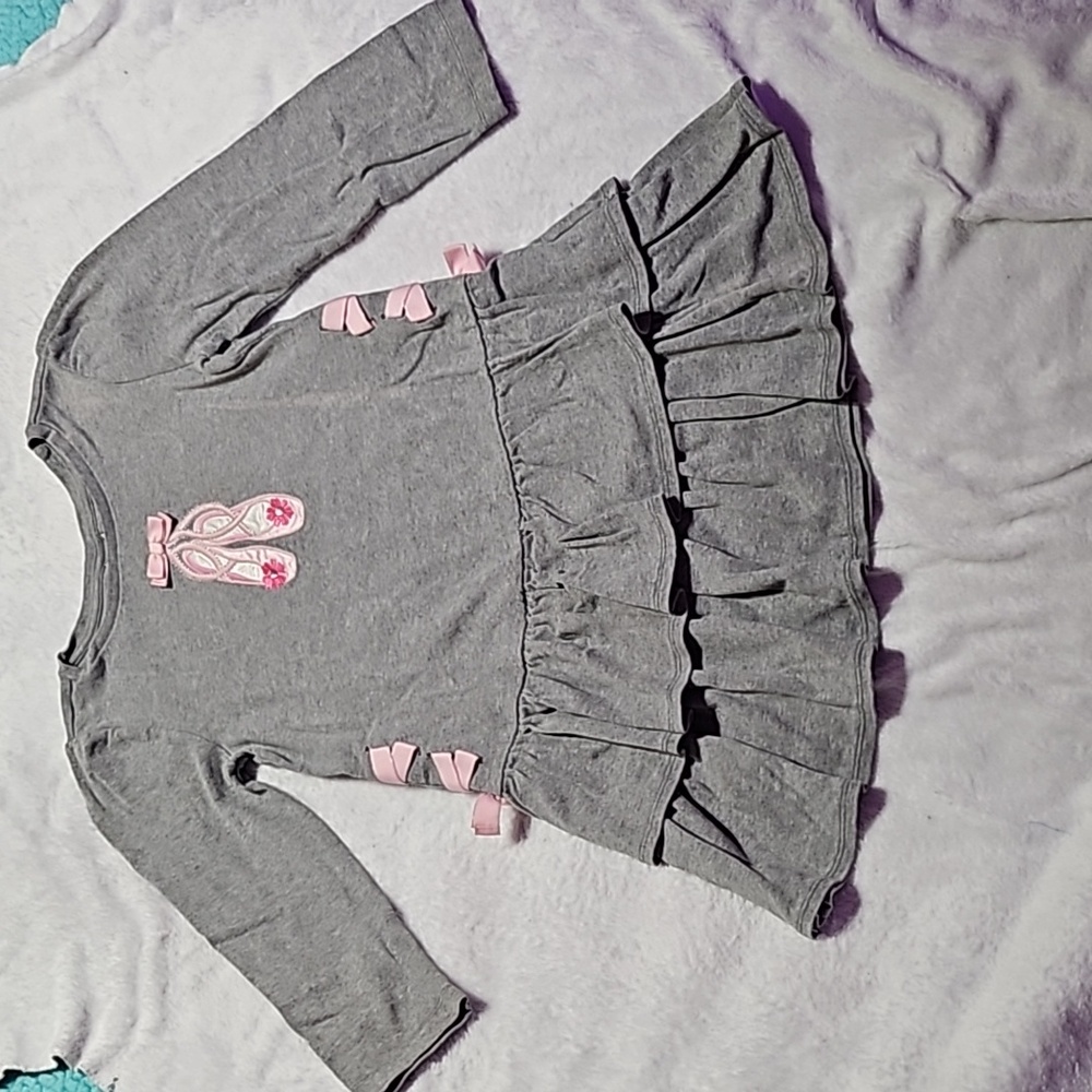 Gray Gymboree ballerina shoes dress